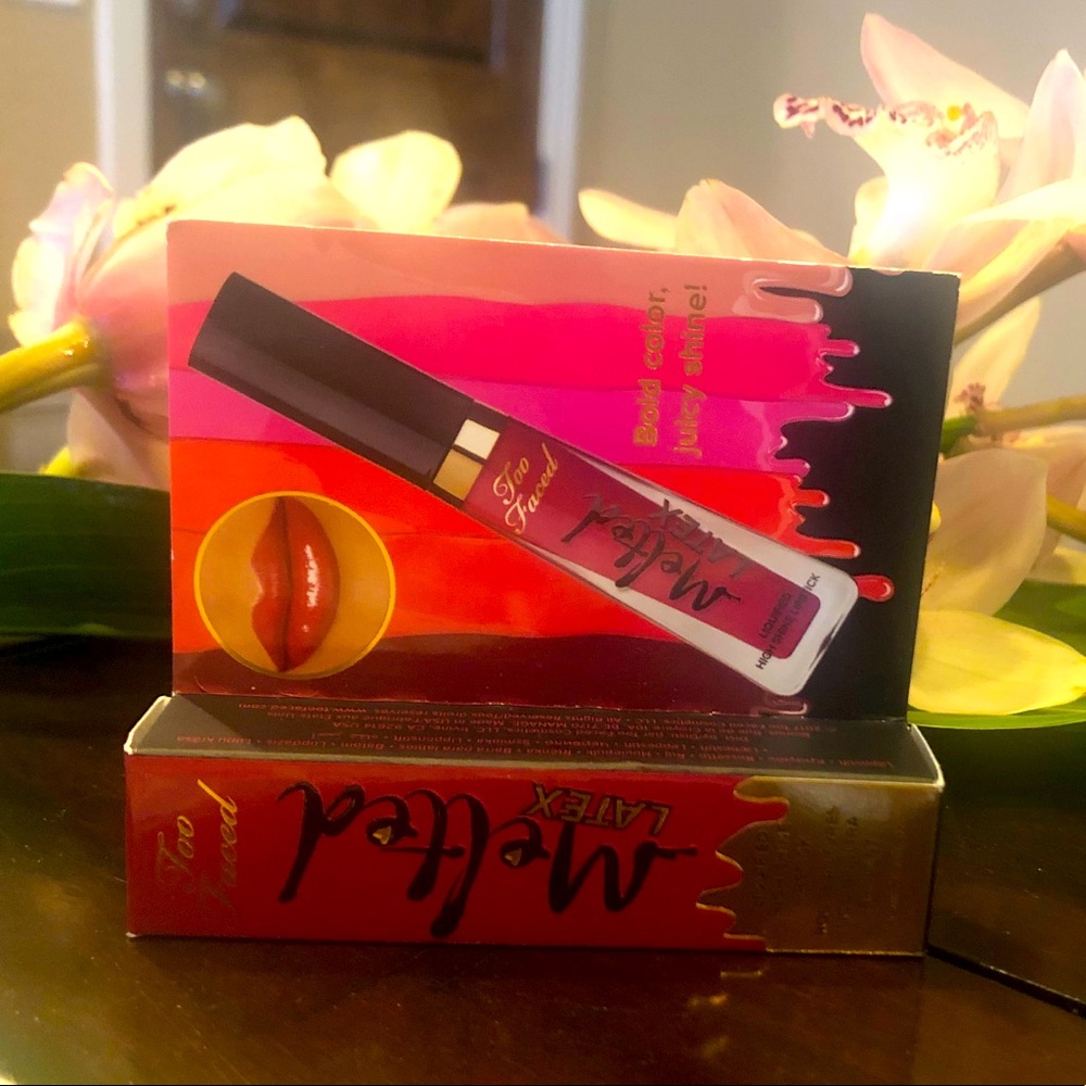 Too Faced Melted Latex Lipstick Hot Mess